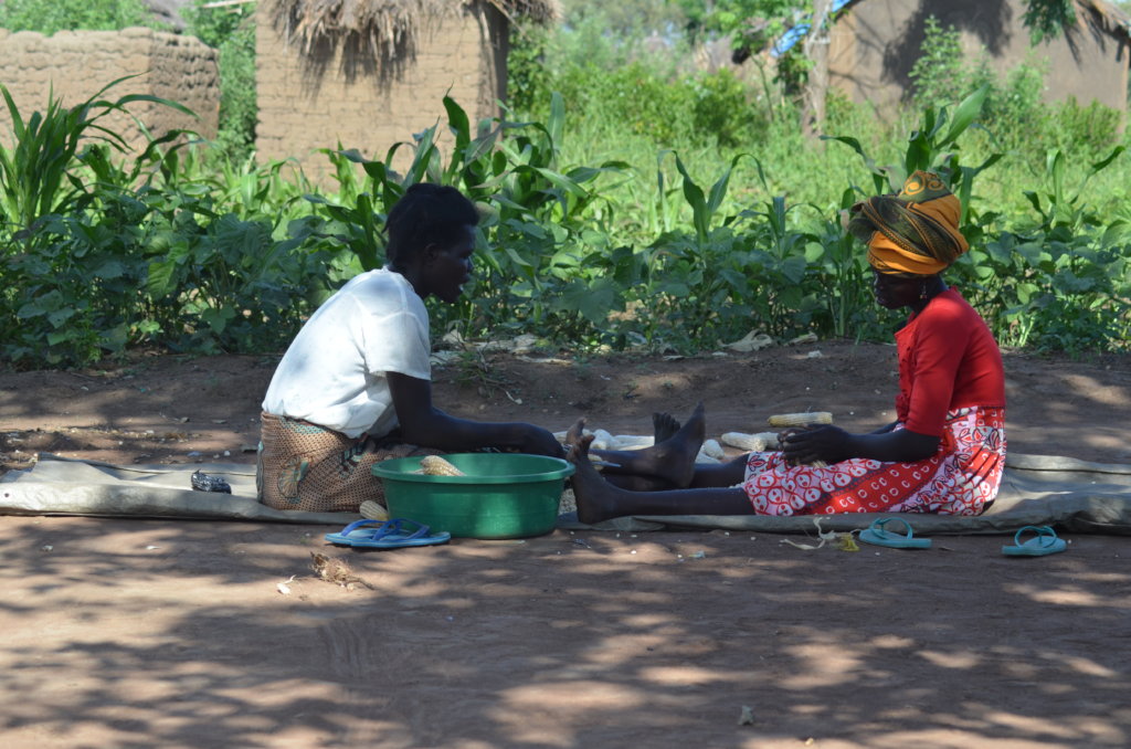 Help 2000 refugee women establish vegetable garden