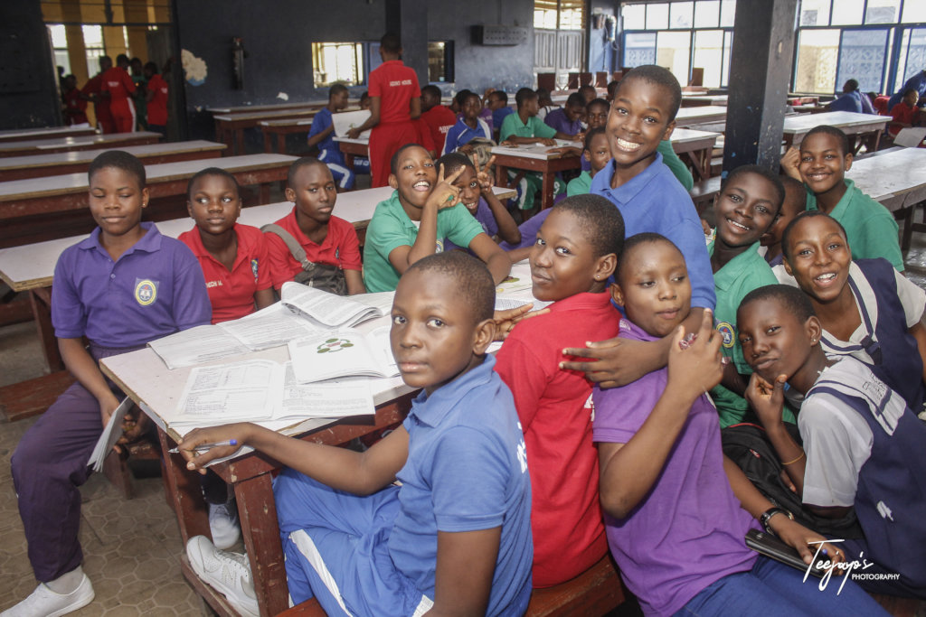 Careers Fair for 2000 year 10-12 students in Lagos