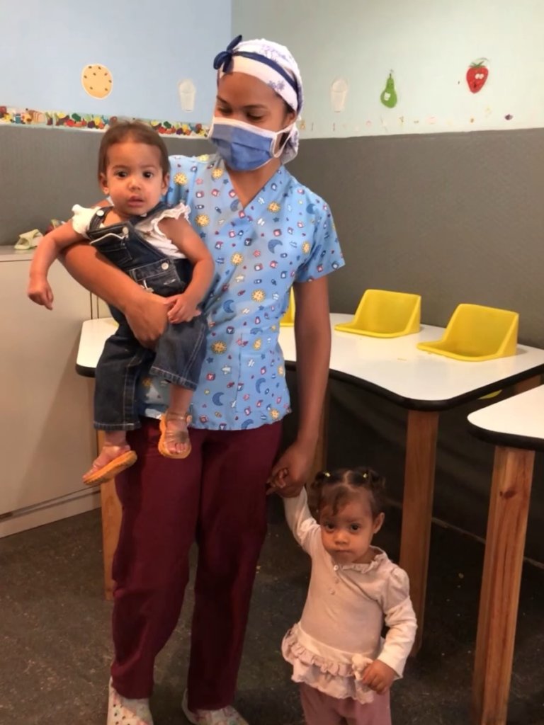 Pediatric care for 200 parentless children.