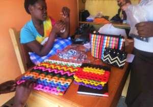 women crafting at SAI