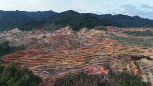 Deforestation in Long Urun
