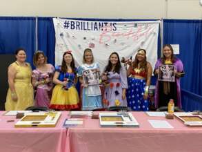 Princesses at Indian River STEAM Fest 2022