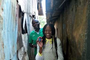 Previous project: mapping sanitation in Nairobi