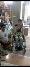 Andreas visiting for an assessment