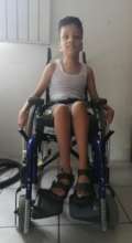 Andres returning for a new wheelchair