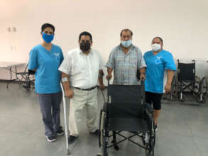 Our team delivering training