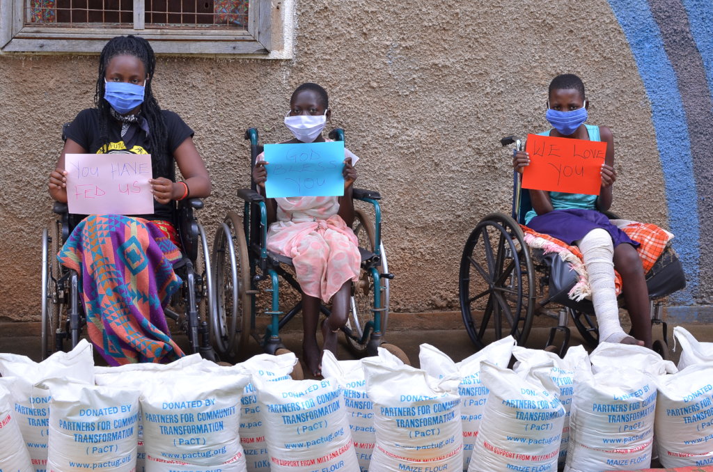 Improving nutrition needs for 250 HIV+ children.