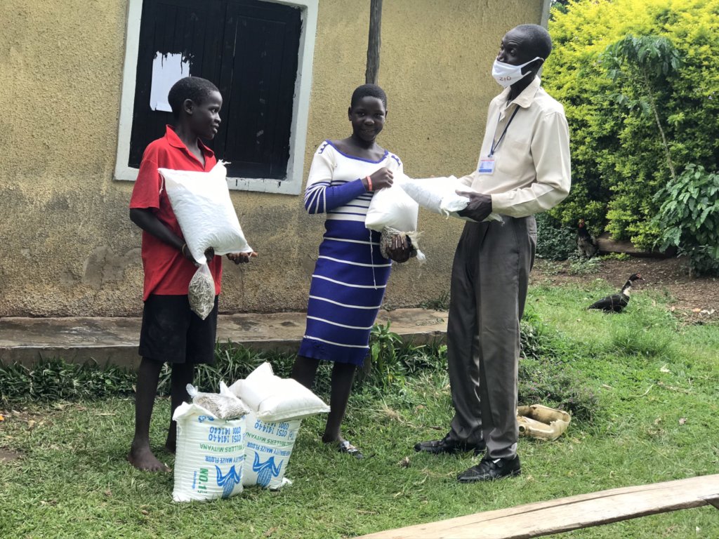 Improving nutrition needs for 250 HIV+ children.