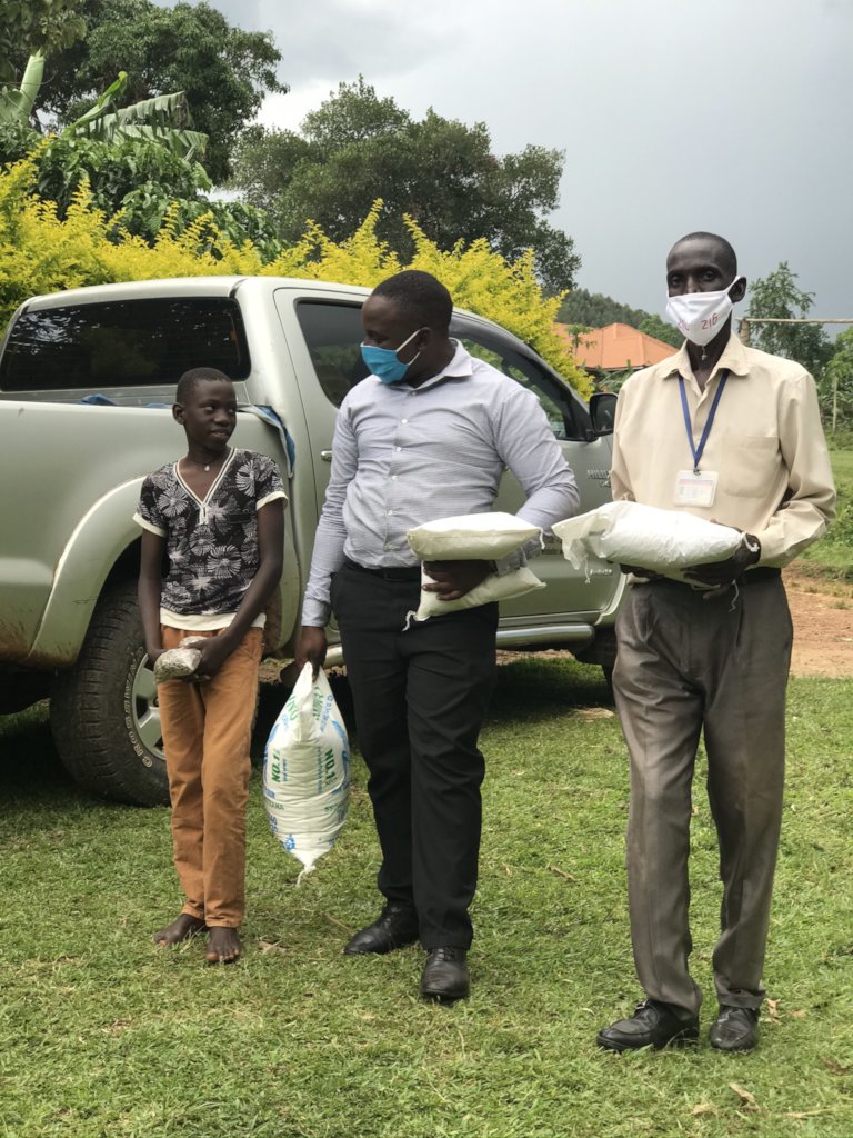 Improving nutrition needs for 250 HIV+ children.