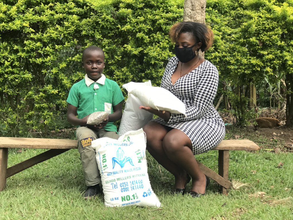 Improving nutrition needs for 250 HIV+ children.