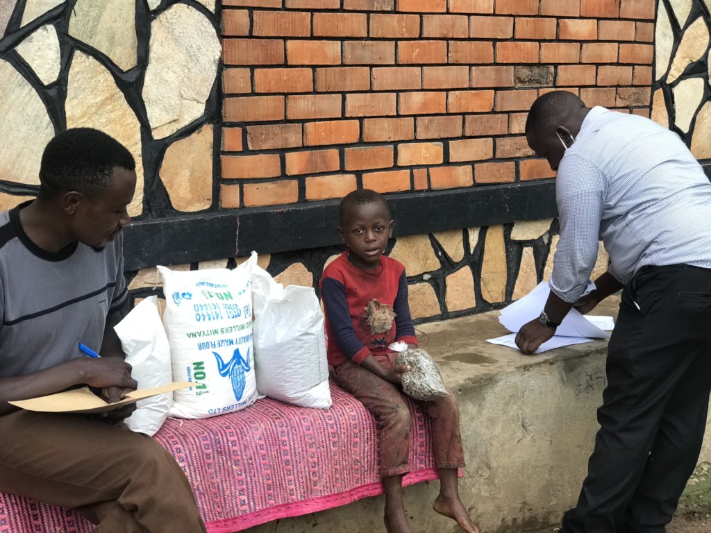 Improving nutrition needs for 250 HIV+ children.