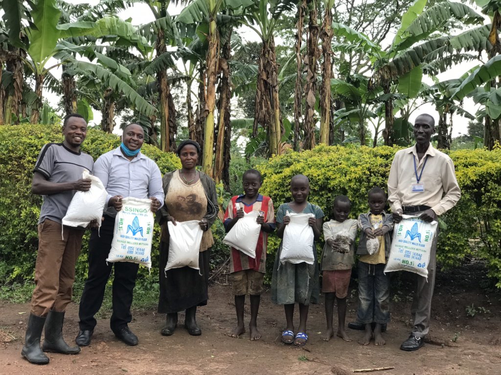 Improving nutrition needs for 250 HIV+ children.