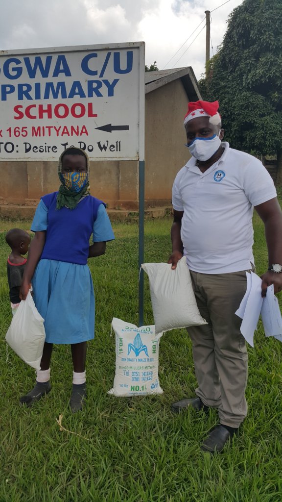 Improving nutrition needs for 250 HIV+ children.