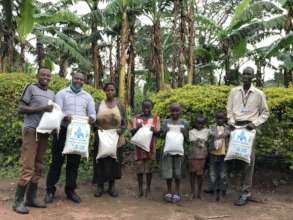 Distribution of Nutritious to HIV positive childre