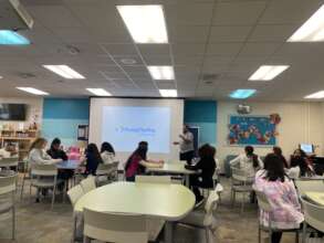 Andrew presenting at OCPS