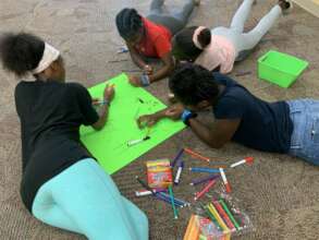 Girls getting creative with safety messaging
