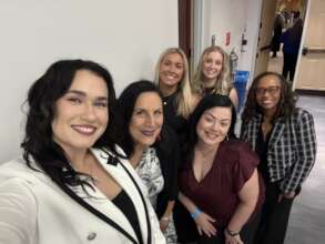 Team Celebrating at the Polaris Awards