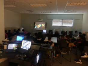 Training at Sheeler High