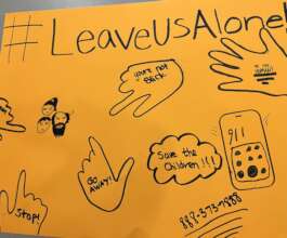 Leave us Alone - Boys and Girls club youth