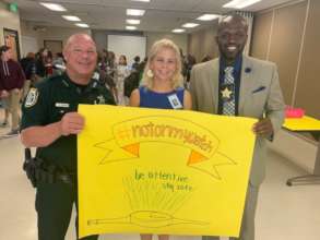 Law Enforcement and School Principal