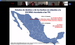 SIN ESCLAVOS summer trainning volunteers.