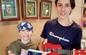 Ukuleles for kids with brain cancer