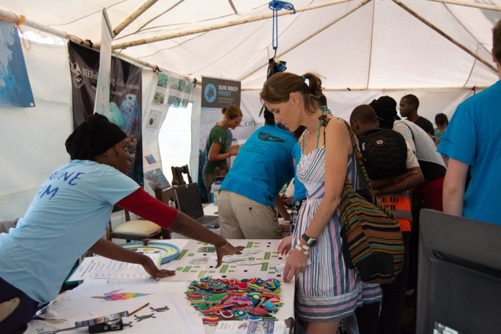 Promoting our work at our Sea Turtle Festival