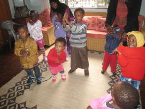 Even the Safe House babies love to dance