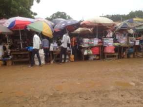 People in great numbers but lack hand washing