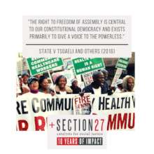 Health & Education rights for all in South Africa