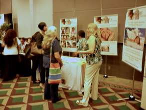 Nurse Foster Recruitment Booth In  Los Angeles