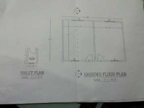 Architectural drawings of the Ground Flooor Plan