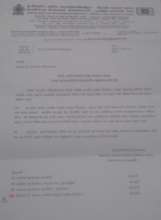 Letter by Educational Authorities approving plans