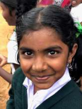 A student at St Margaret School