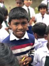 A student at St Margaret School