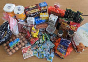 Care Packages Include Groceries