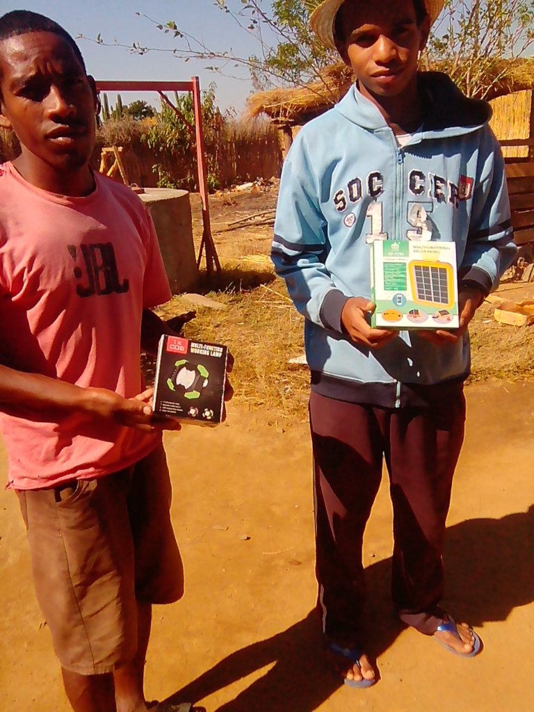 Solar Lamps for Isalo Community Members