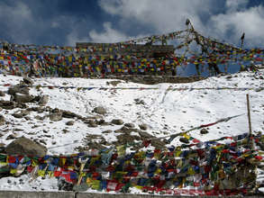 Tibetan prayer flags