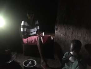 Inside a Maasai home