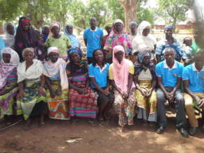 Tampa Kukuo  Women Group with the staff of RUPFA