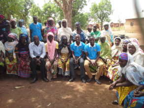 Tampa Kukuo  Women Group with the staff of RUPFA