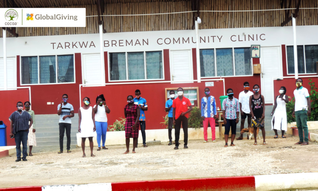 Give COVID-19 Front Liners access to rural Ghana.