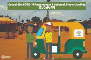 Give COVID-19 Front Liners access to rural Ghana.
