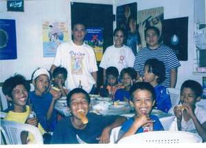 Feeding street children 10 years ago