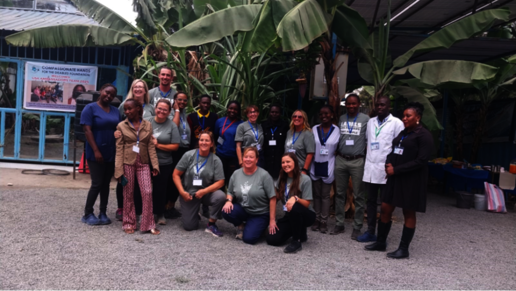 CHDF Staff and US Ambassador Team