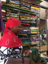 Hajat Sarah stands tall