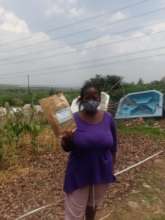 Bosisiwe is finally making good use of her yard