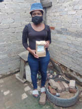 Mahlatse is learning to garden in small spaces