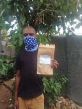 Michael's garden is helping him cope with stress