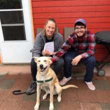 Rose and her forever family!